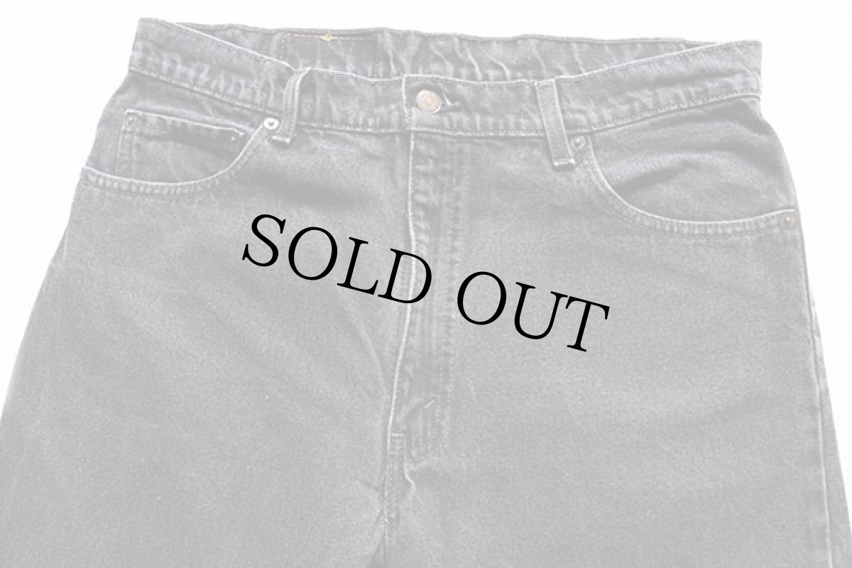 画像2: 90s USA製 Levi'sリーバイス 550 ブラック デニムパンツ w36 L30 (2)