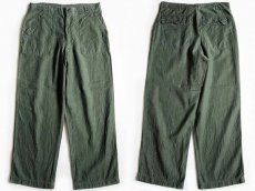 画像1: 60s 米軍 U.S.ARMY ユーティリティ ベイカーパンツ w36 L31 (1)