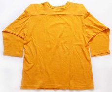 画像2: 70s USA製 Championチャンピオン MINNESOTA GOLD COUNTRY コットン フットボールTシャツ 黄 L (2)