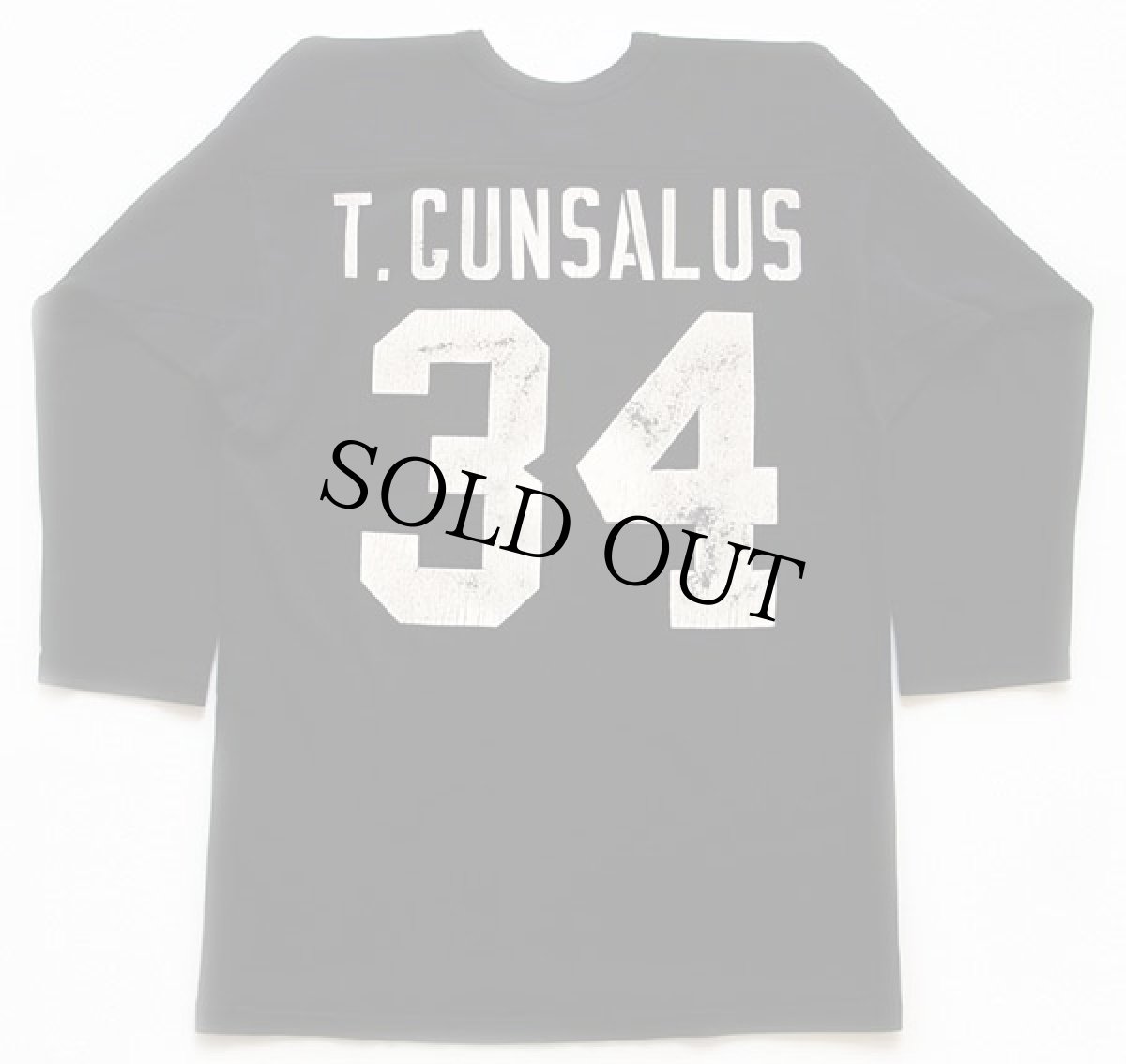 画像2: 80s UNKNOWN PARK RAPIDS PANTHERS フットボールTシャツ 黒 (2)