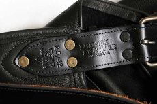 画像4: USA製 Peterbilt Le Doux Leather 切り抜き レザーチャップス 黒 25/42 (4)