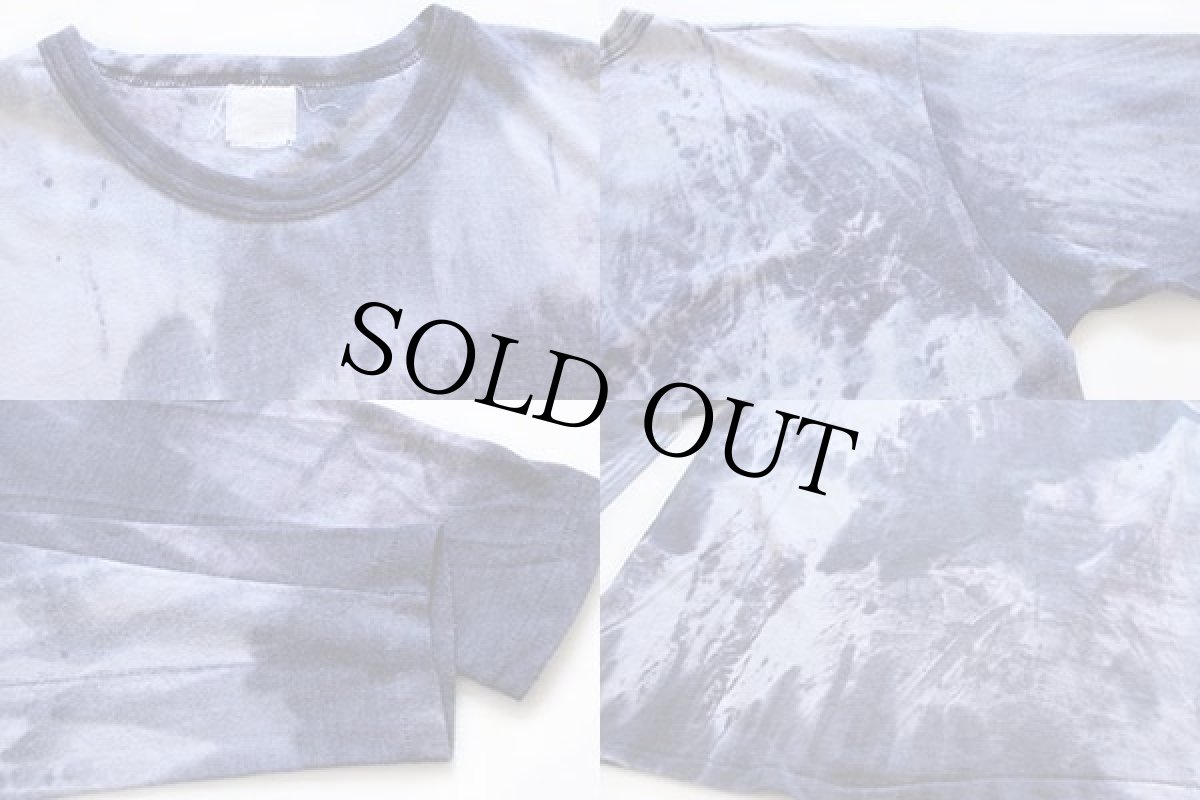 画像3: 70s UNKNOWN ファクトリープロダクツ タイダイ染め 長袖Tシャツ (3)