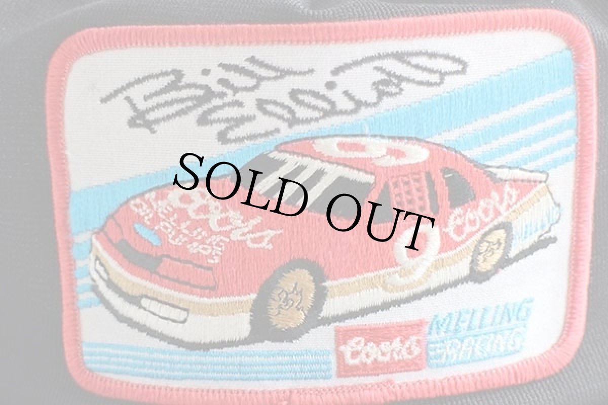 画像3: 80s USA製 NASCAR Coors Bill Elliott パッチ付き メッシュキャップ 黒 (3)