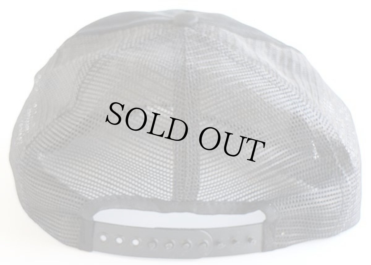 画像2: 80s USA製 Veterans of Foreign Wars VFW 発泡プリント メッシュキャップ 黒 (2)