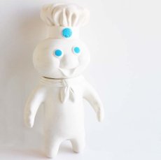 画像1: 70s Pillsbury ドゥボーイ ポッピンフレッシュ ソフビ ドール (1)