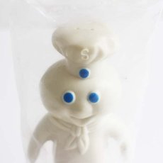 画像4: デッドストック★70s Pillsbury ドゥボーイ POPPIN FRESH POPPIE プラスチック ソルト&ペッパー (4)