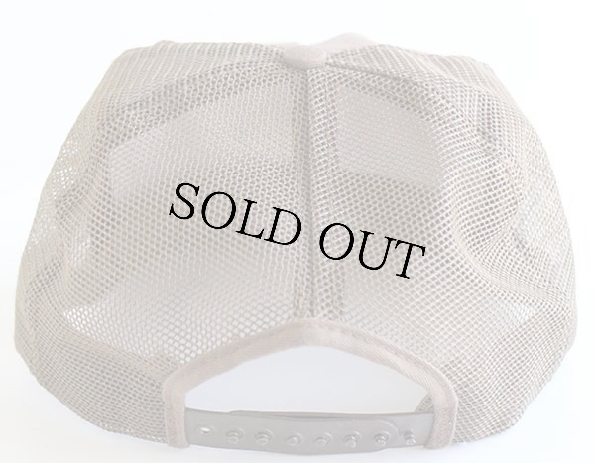 画像2: 90s USA製 UPS ロゴ刺繍 メッシュキャップ 茶 (2)