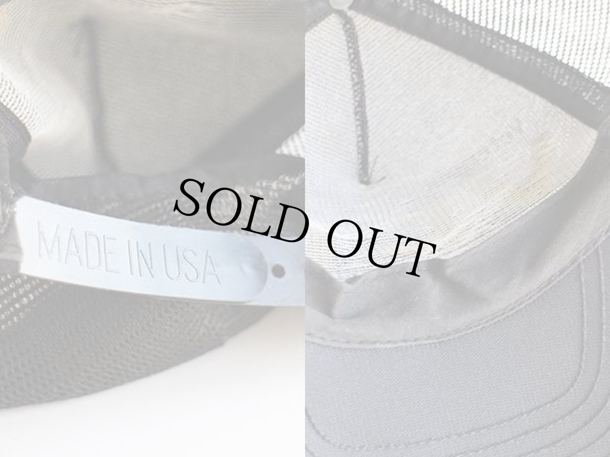 画像3: 80s USA製 Veterans of Foreign Wars VFW 発泡プリント メッシュキャップ 黒 (3)