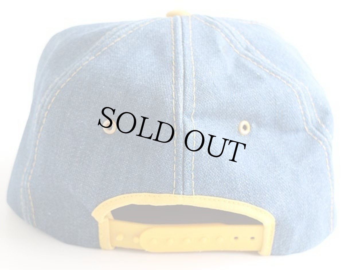 画像2: 80s カナダ製 TURBO パッチ付き デニムキャップ (2)