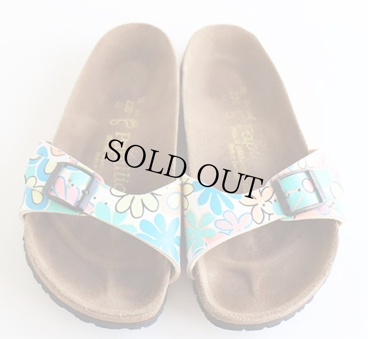 画像3: ドイツ製 Papillioパピリオ BIRKENSTOCKビルケンシュトック マドリッド フラワー柄 総柄 36/23★サンダル (3)