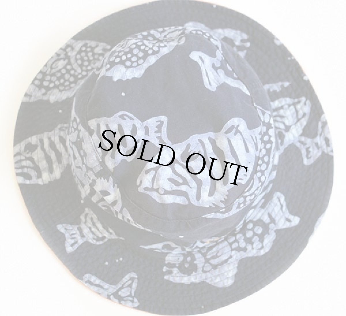 画像2: 90s POLO SPORTポロ スポーツ ラルフローレン フィッシュ柄 総柄 コットン バケットハット L (2)