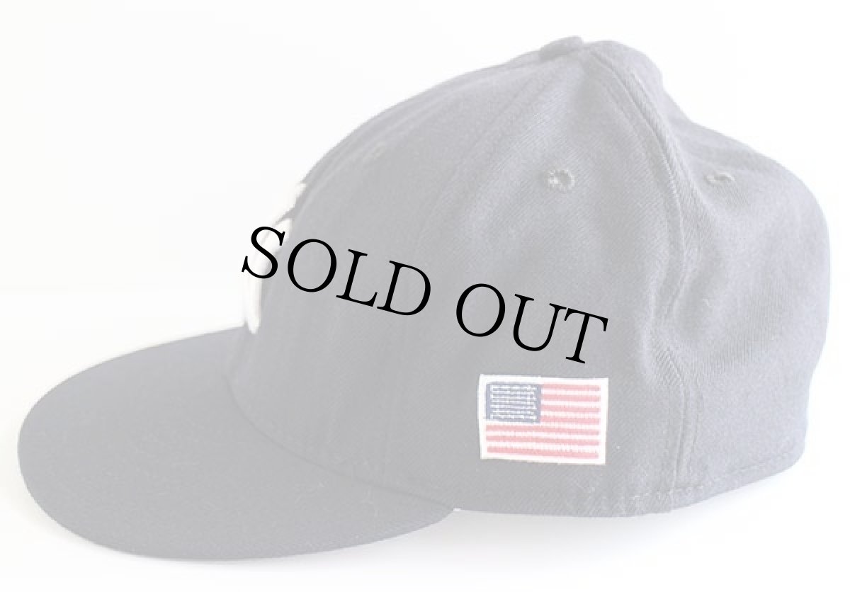 画像3: USA製 NEW ERA 59FIFTY MLB New York Yankees ニューヨーク ヤンキース ウール ベースボールキャップ 紺 (3)