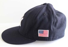 画像3: USA製 NEW ERA 59FIFTY MLB New York Yankees ニューヨーク ヤンキース ウール ベースボールキャップ 紺 (3)