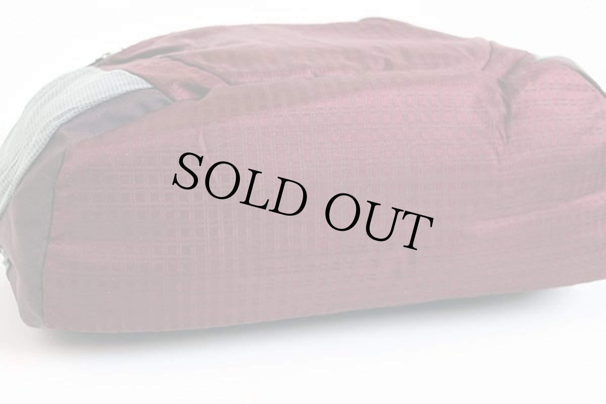 画像3: patagoniaパタゴニア ナイロン 2WAY バッグ バーガンディ (3)