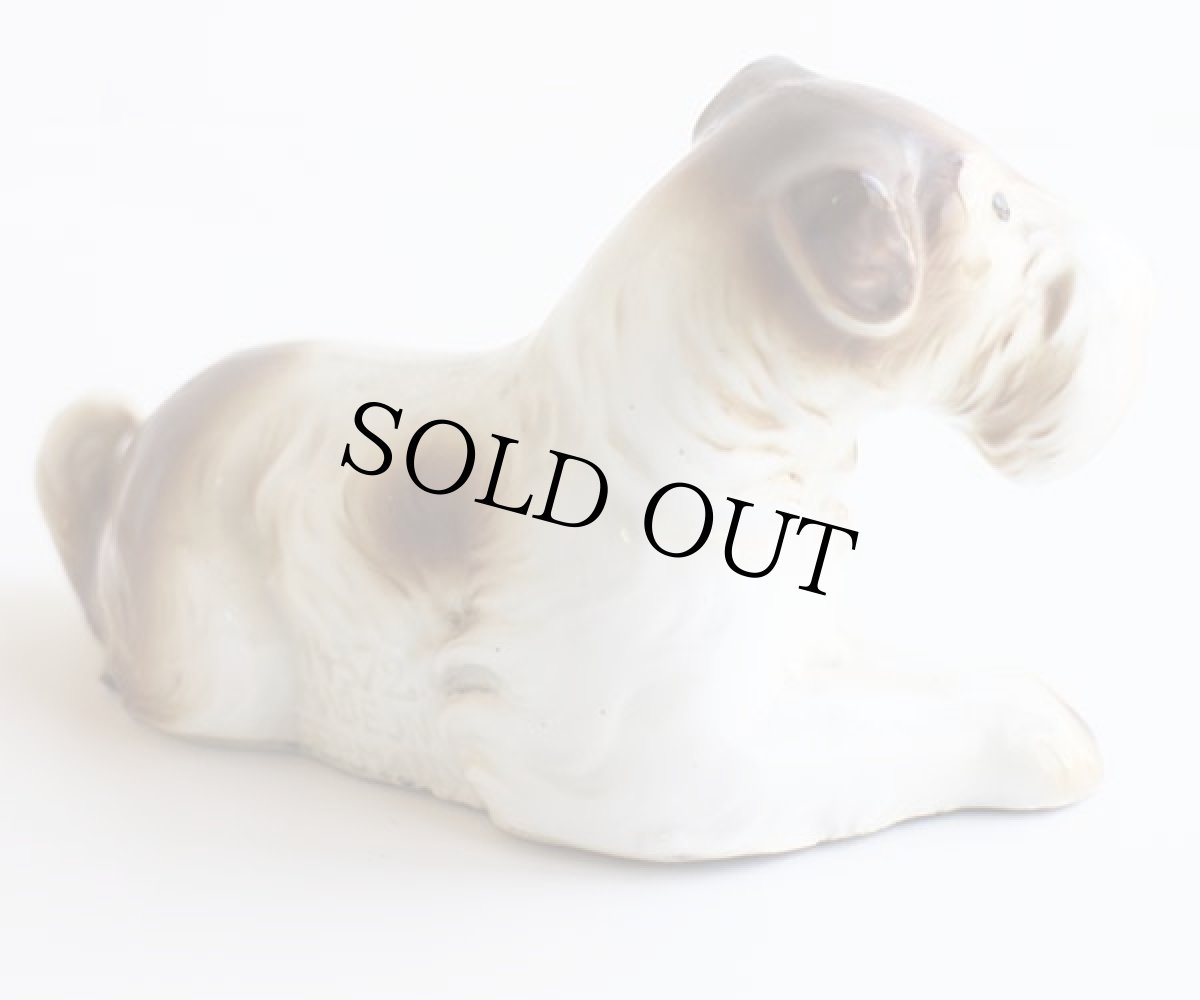 画像2: ドイツ製 スコティッシュテリア ドッグ セラミック オブジェ (2)