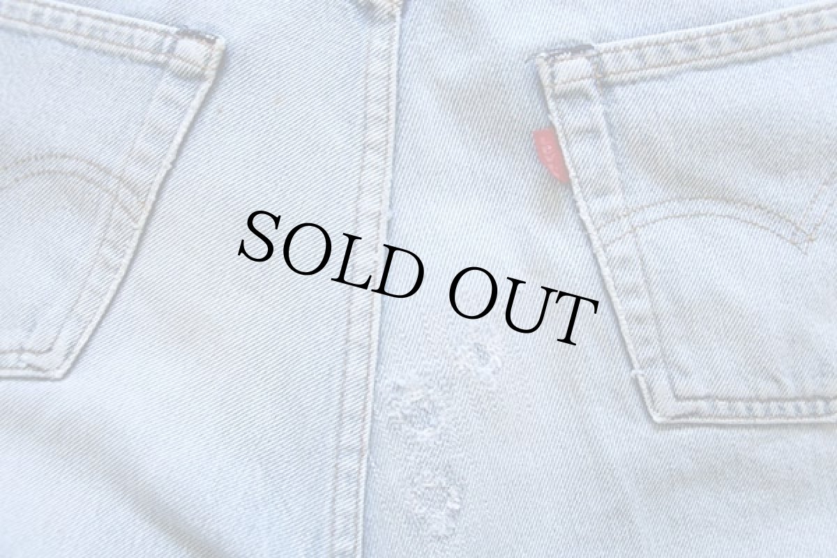 画像9: 80s USA製 Levi'sリーバイス 501 赤耳 デニムパンツ w31 (9)