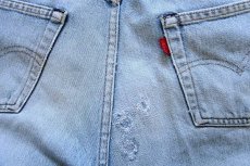 画像9: 80s USA製 Levi'sリーバイス 501 赤耳 デニムパンツ w31 (9)