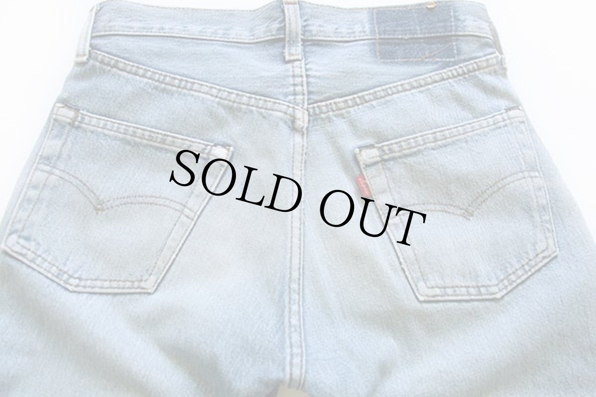画像4: 80s USA製 Levi'sリーバイス 501 赤耳 デニムパンツ w29 (4)