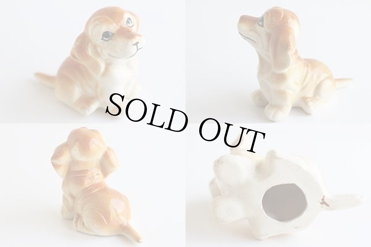 画像4: ドッグ セラミック オブジェ 3体セット (4)