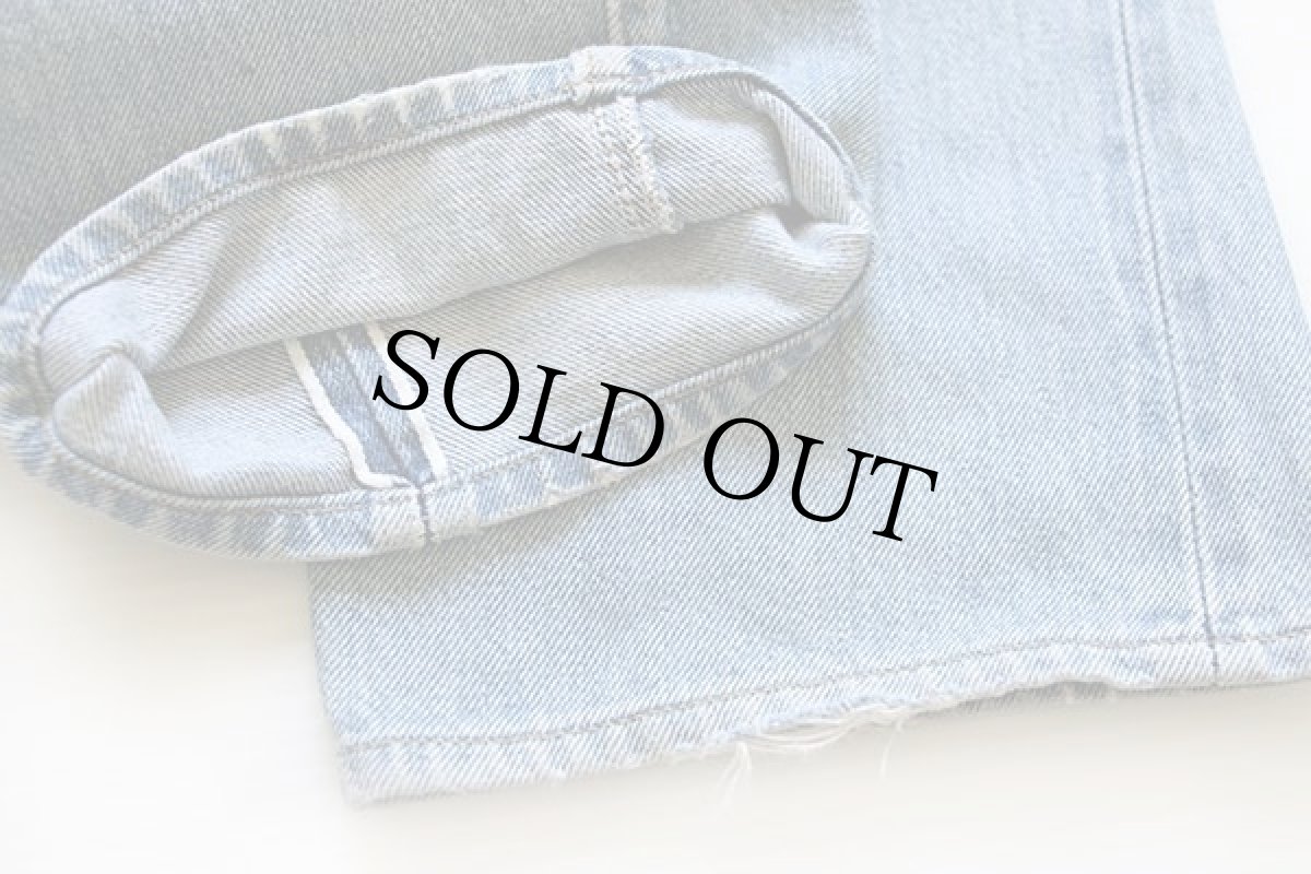 画像6: 80s USA製 Levi'sリーバイス 501 赤耳 デニムパンツ w29 (6)