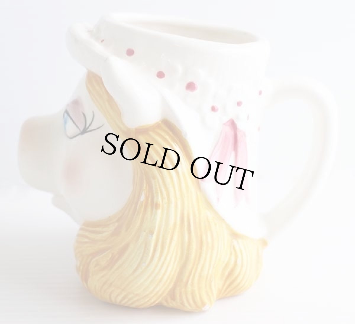 画像3: 80s MISS PIGGY ミスピギー セラミック マグカップ (3)