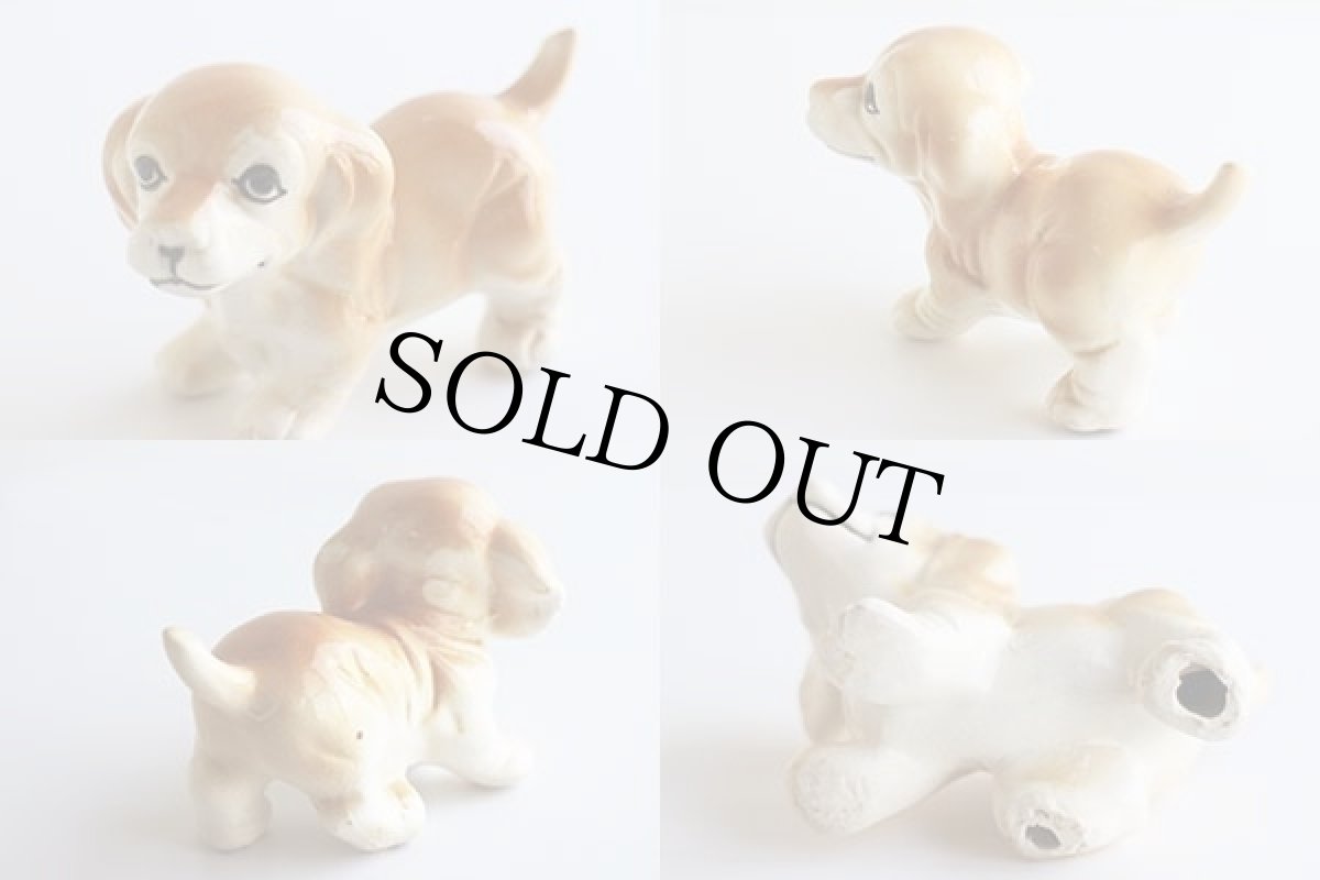 画像3: ドッグ セラミック オブジェ 3体セット (3)