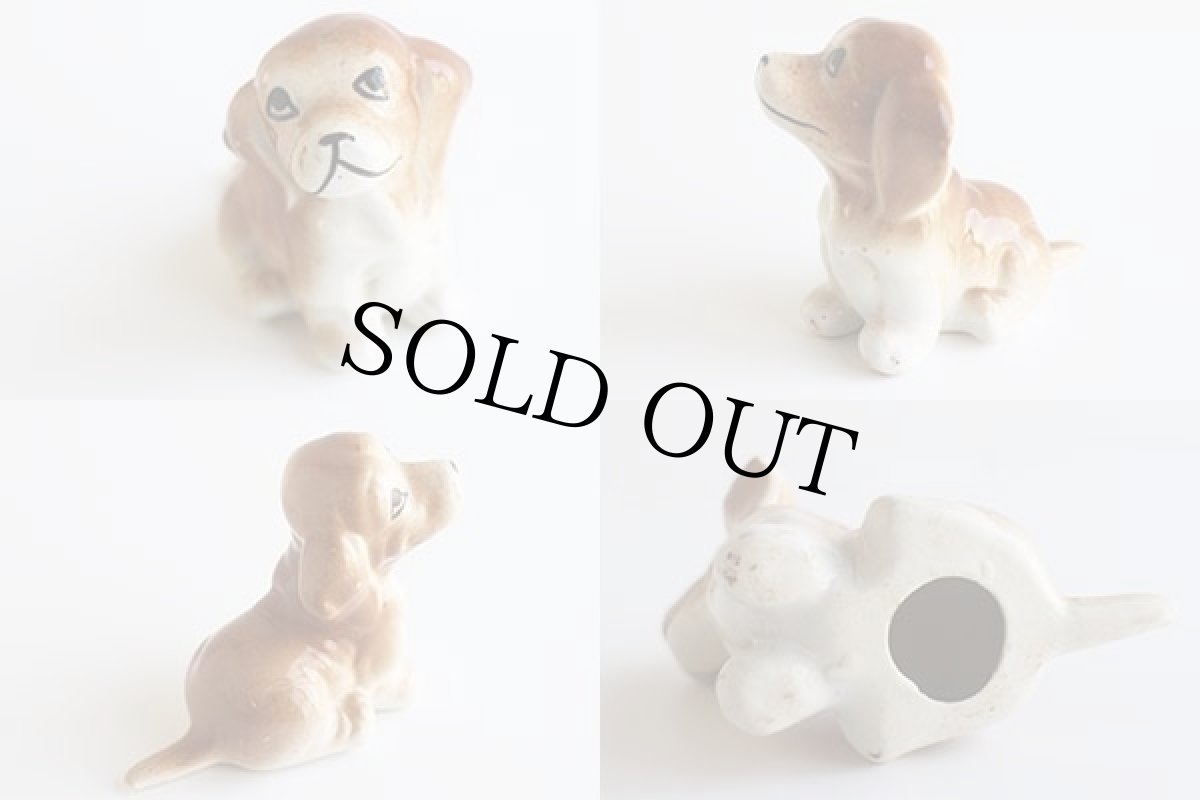 画像5: ドッグ セラミック オブジェ 3体セット (5)