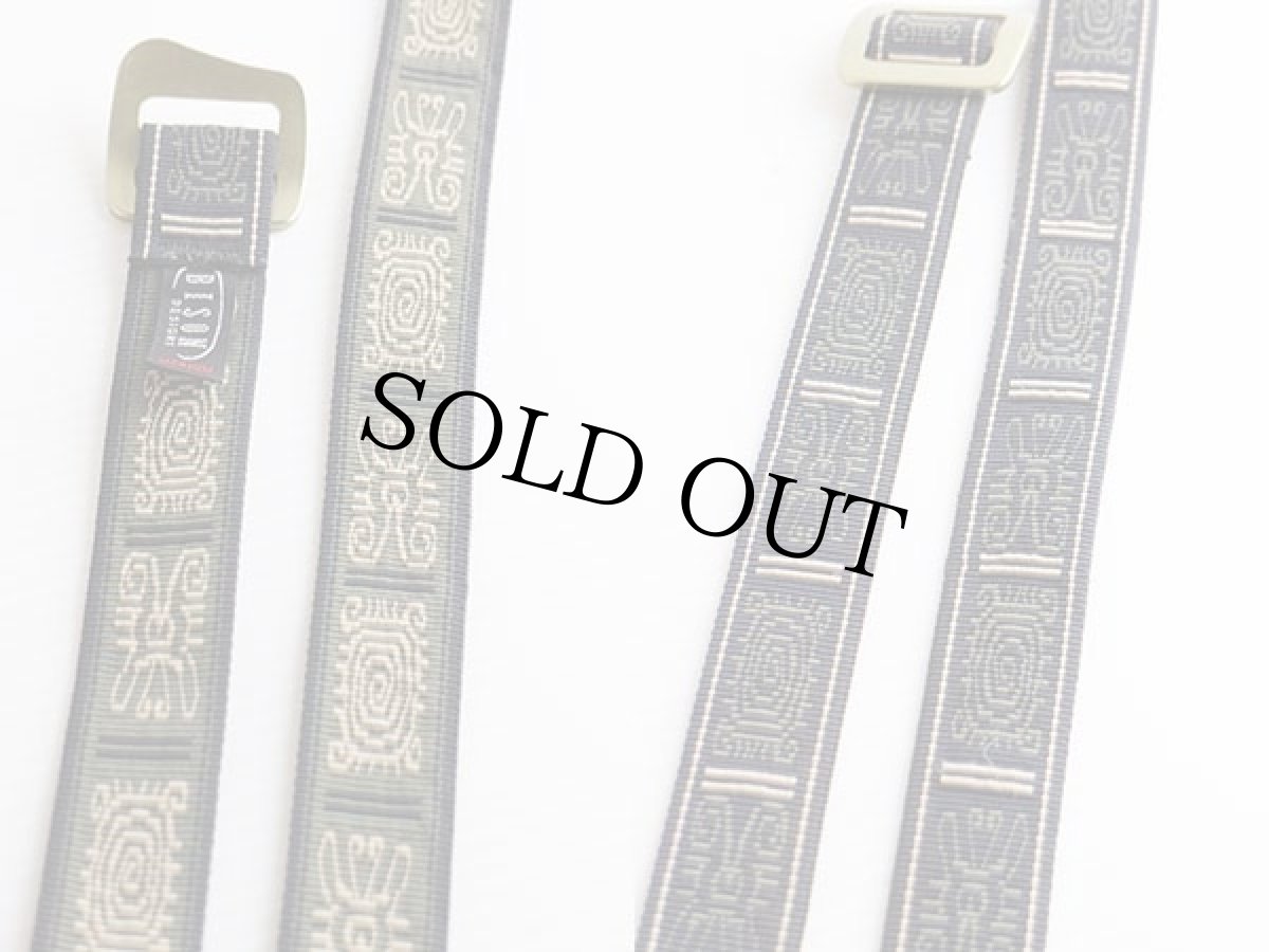 画像3: USA製 REI BISON DESIGNS 総柄 ナイロン ウェブベルト M★1160 (3)