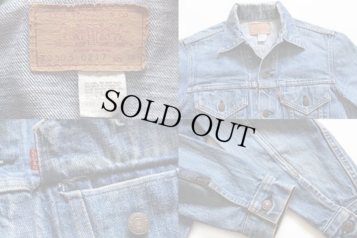 画像3: 70s USA製 Levi'sリーバイス 70505 デニムジャケット 38 (3)