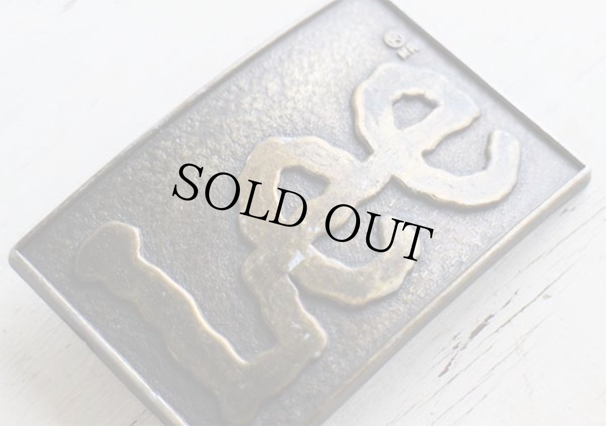 画像3: Leeリー ロゴ バックル (3)