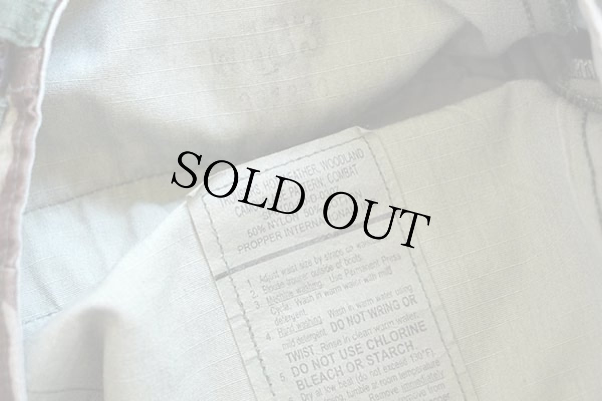 画像3: 00s 米軍 U.S.ARMY ウッドランドカモ カーゴ ショートパンツ カスタム★C ショーツ (3)