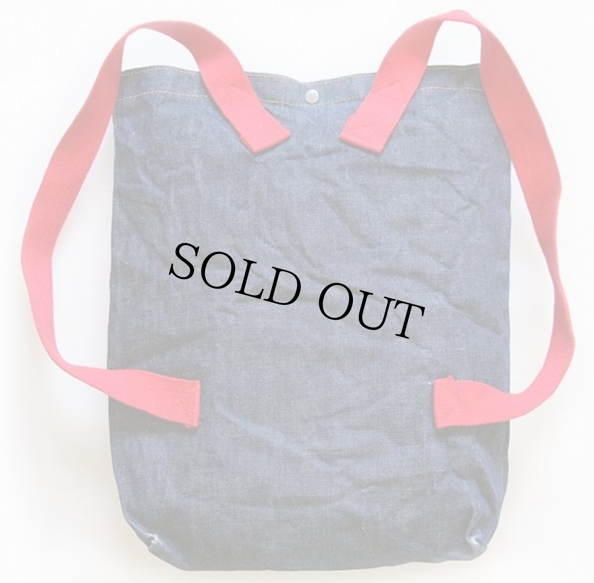 画像2: 70s USA製 now! designs LEVI'Sリーバイス 501 BIGE デニムバッグ (2)