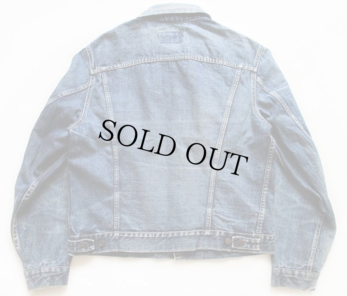 画像2: 60s USA製 LEVI'Sリーバイス 557 70505 BIGE デニムジャケット★3rd サード (2)