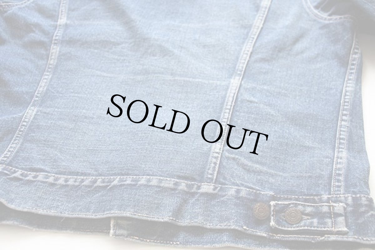 画像6: 60s USA製 LEVI'Sリーバイス 557 70505 BIGE デニムジャケット★3rd サード (6)