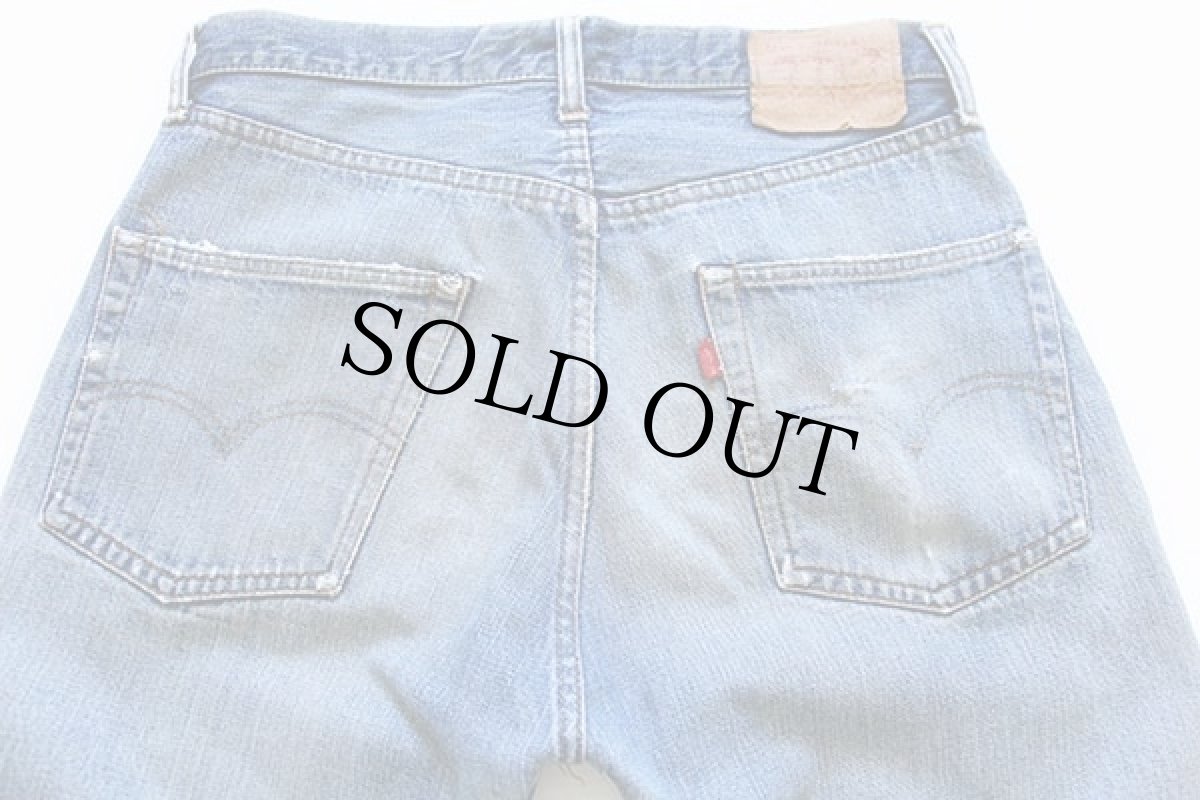 画像3: 70s USA製 Levi'sリーバイス 501 シングル 66前期 デニムパンツ w33 (3)