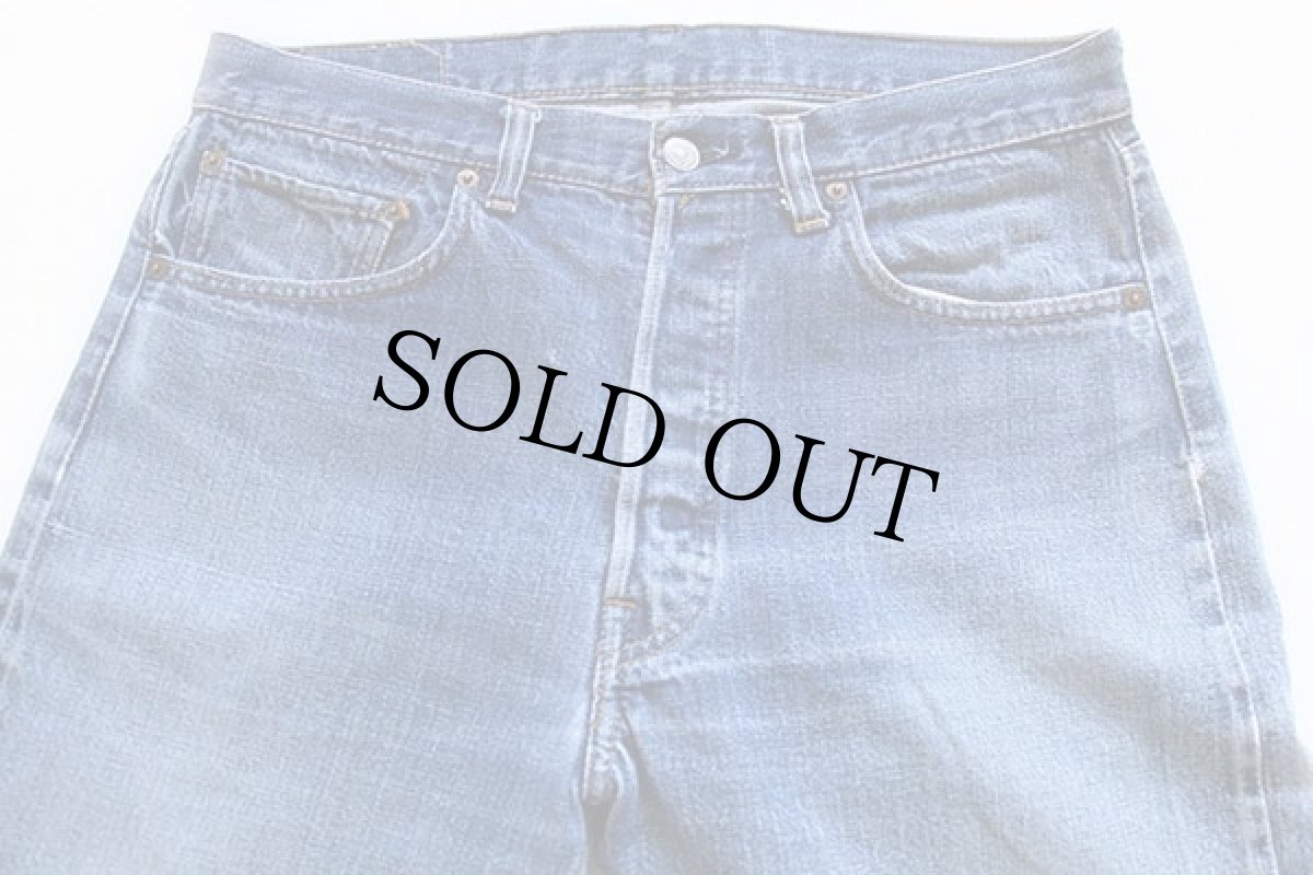 画像2: 70s USA製 Levi'sリーバイス 501 シングル 66前期 デニムパンツ w34 (2)