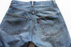 画像3: 70s USA製 Levi'sリーバイス 501 シングル 66前期 デニムパンツ w32 (3)