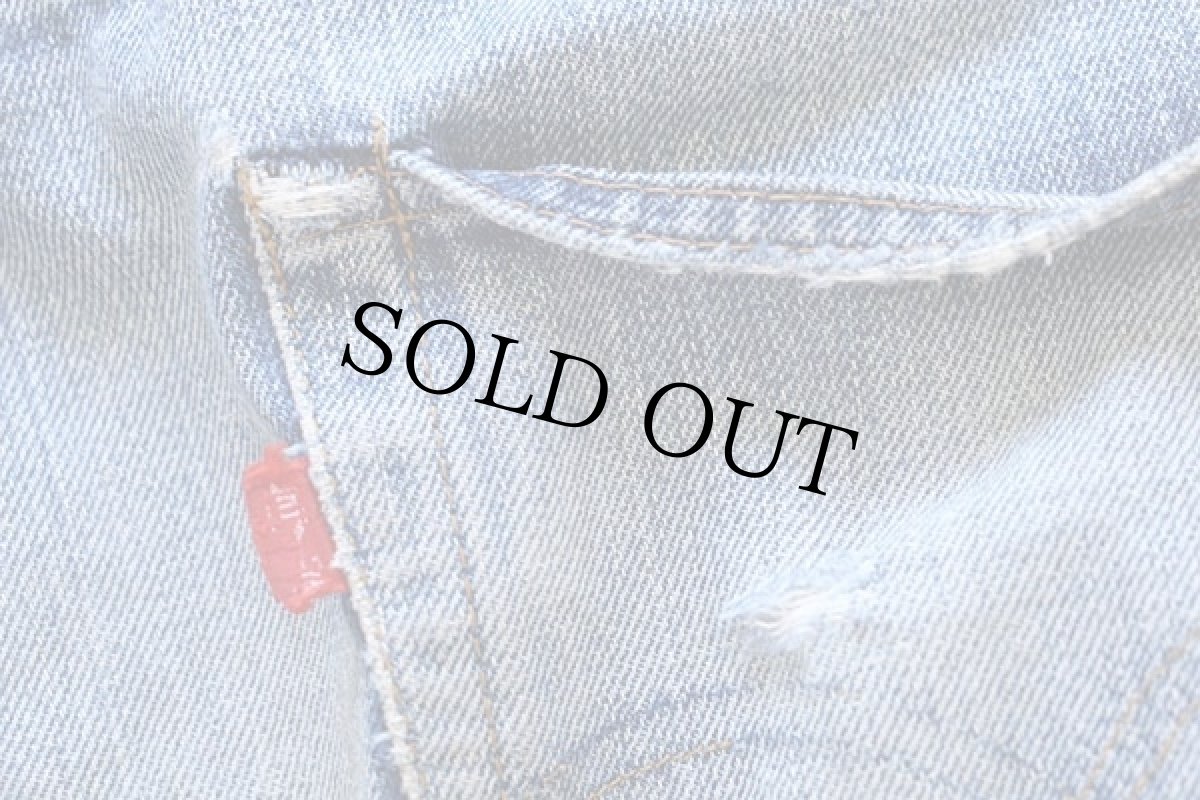 画像6: 70s USA製 Levi'sリーバイス 501 シングル 66前期 デニムパンツ w33 (6)