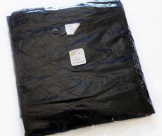 画像1: デッドストック★70s USA製 Union Underwear 無地 コットンTシャツ 黒 L (1)