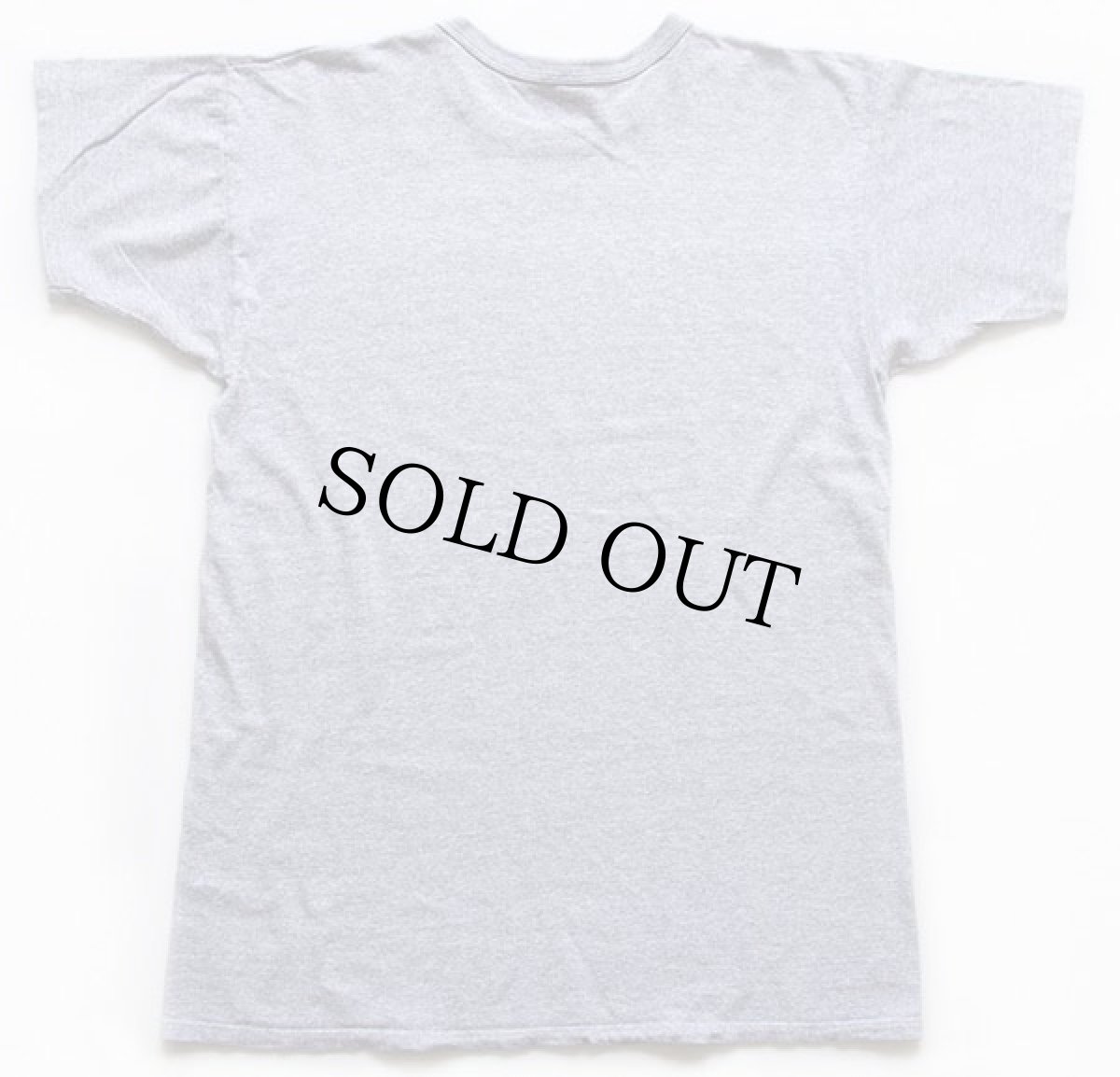 画像3: 80s USA製 Championチャンピオン HAMLINE FOOTBALL 染み込みプリント 88/12 Tシャツ 杢グレー XL (3)