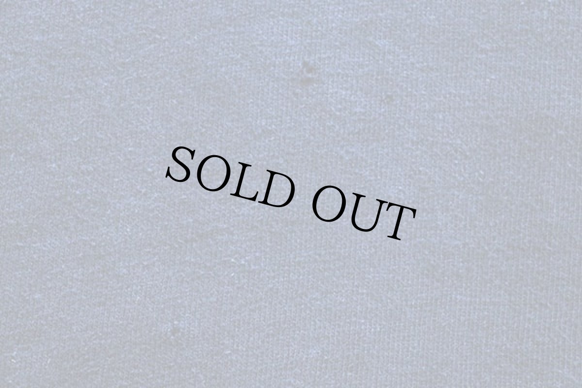 画像6: 70s USA製 Championチャンピオン U OF W EAU CLAIRE 74 ナンバリング コットン フットボールTシャツ 紺 L (6)