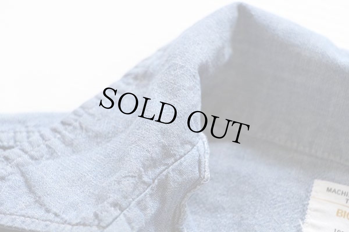 画像5: 70s JCPenney BIGMACビッグマック 半袖 コットン シャンブレーシャツ (5)