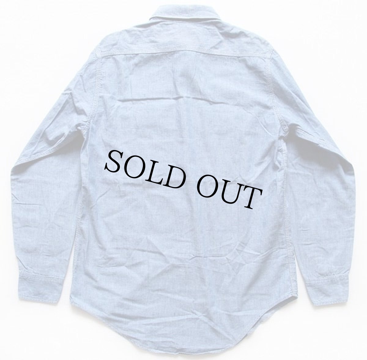 画像2: 70s JCPenney BIGMACビッグマック コットン シャンブレーシャツ (2)