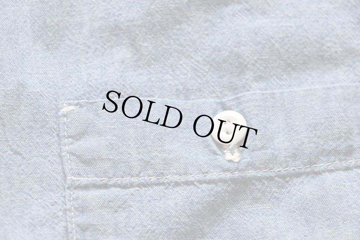 画像6: 70s JCPenney BIGMACビッグマック 半袖 コットン シャンブレーシャツ (6)