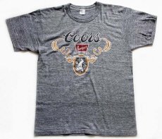 画像2: 80s Coors BEER Tシャツ 杢グレー (2)