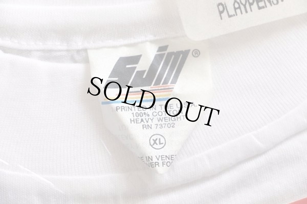 画像3: デッドストック★90s WHERE'S WALDO? 染み込みプリント コットンTシャツ 白 XL★ウォーリーをさがせ! (3)