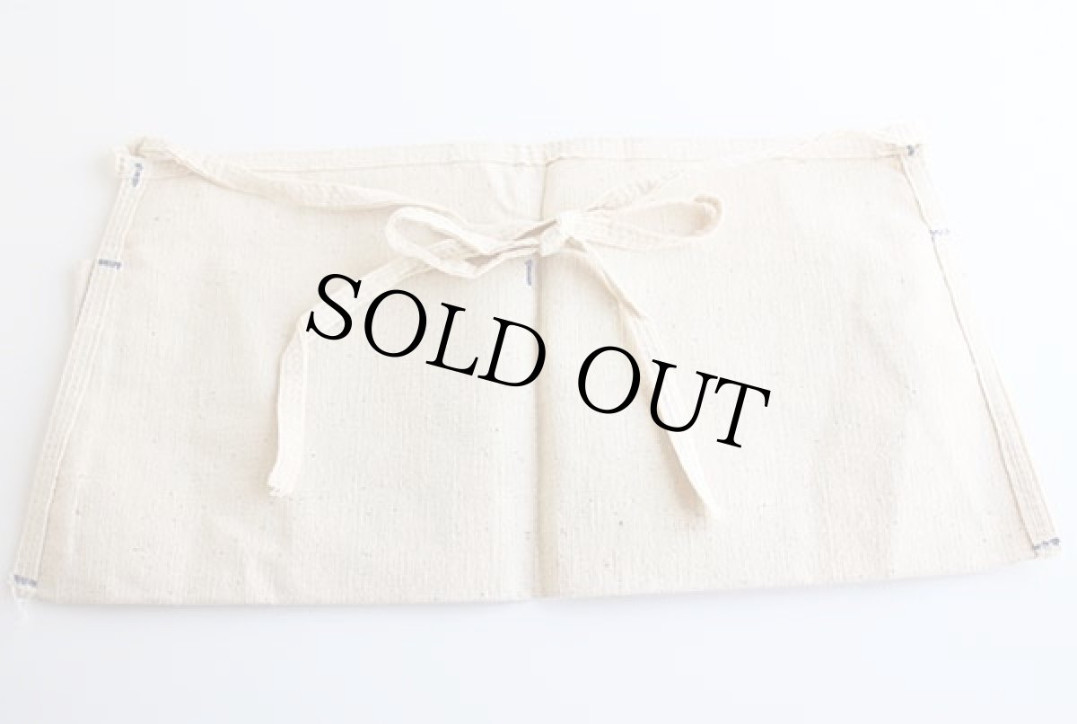 画像2: デッドストック★ビンテージ NORMAL HARDWARE CO. キャンバス ワークエプロン 生成り (2)