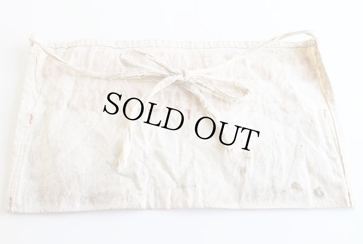 画像2: ビンテージ SARGENT PAINT PRODUCTS キャンバス ワークエプロン 生成り (2)