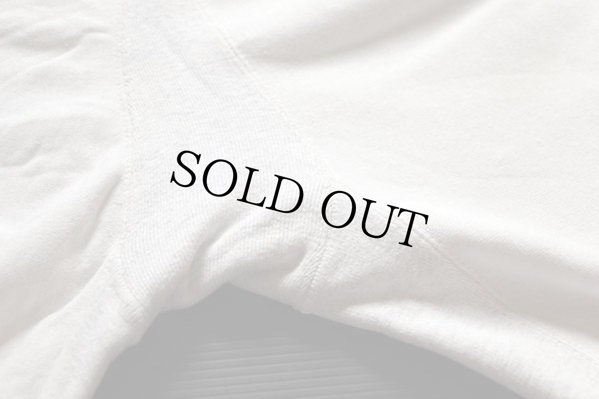 画像4: 60s Championチャンピオン U.M.A.A.染み込みプリント ツートン リバースウィーブ スウェットパンツ 白×杢グレー (4)