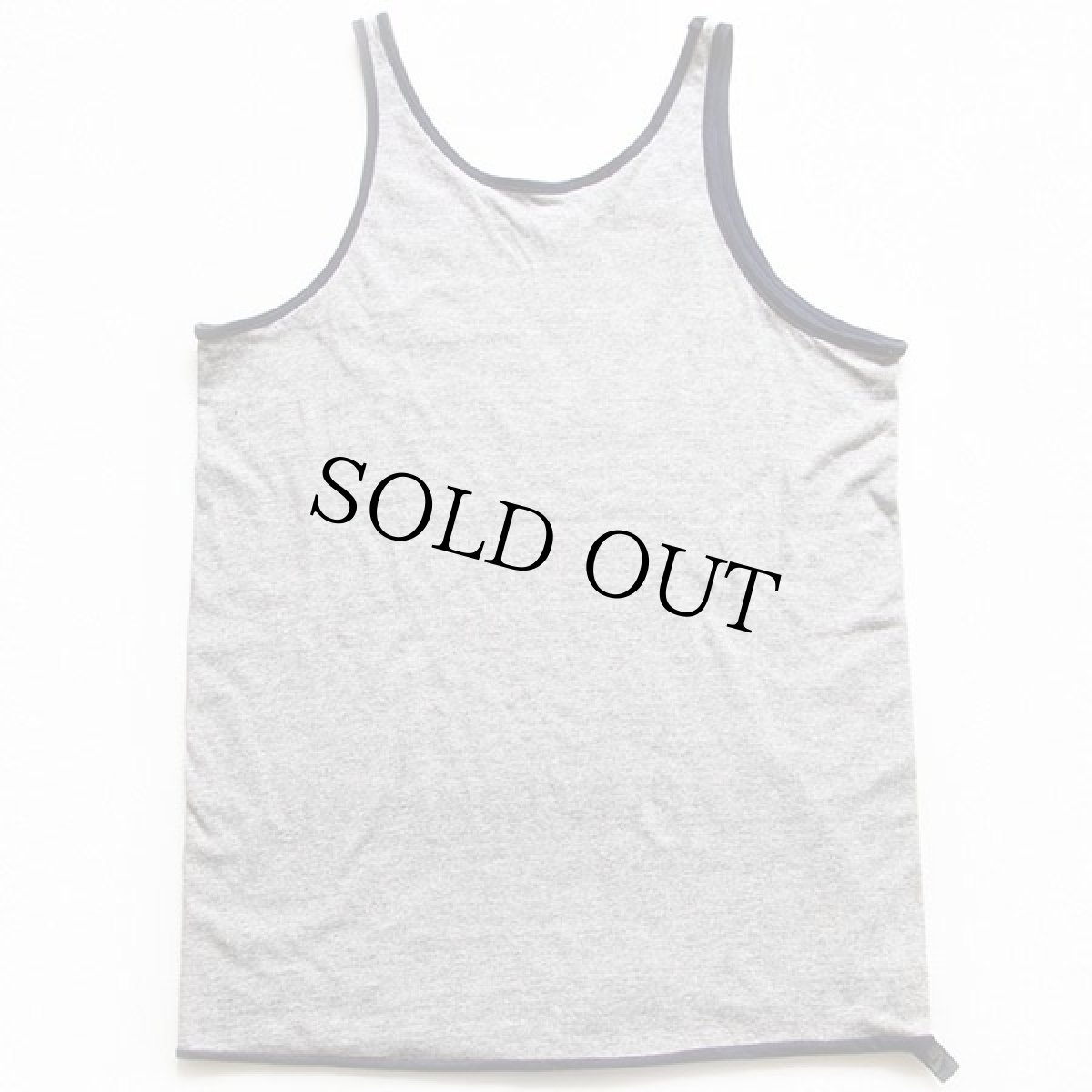 画像2: 80s USA製 NIKEナイキ カマボコ リバーシブル タンクトップ 杢グレー×紺 L (2)